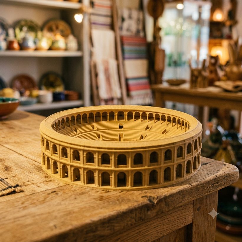 Miniatura de la Plaza de Toros de Ronda